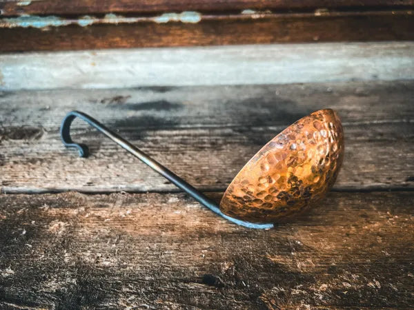 Simple Copper Serving Ladle