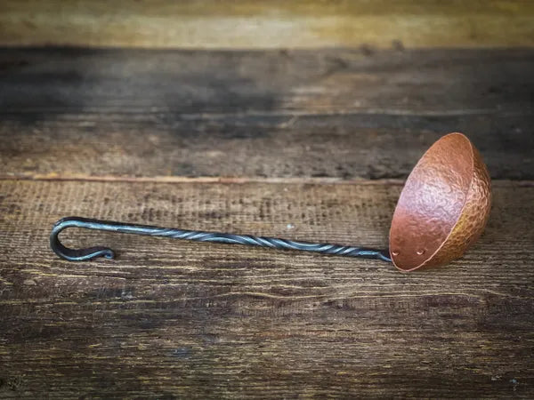 Forged Copper Serving Ladle