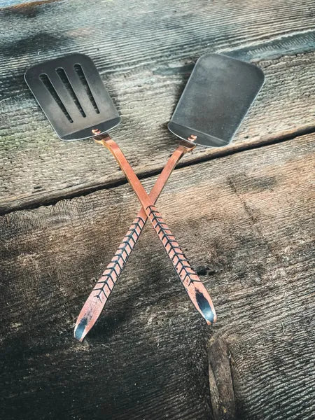 Forged Copper & Titanium Spatula