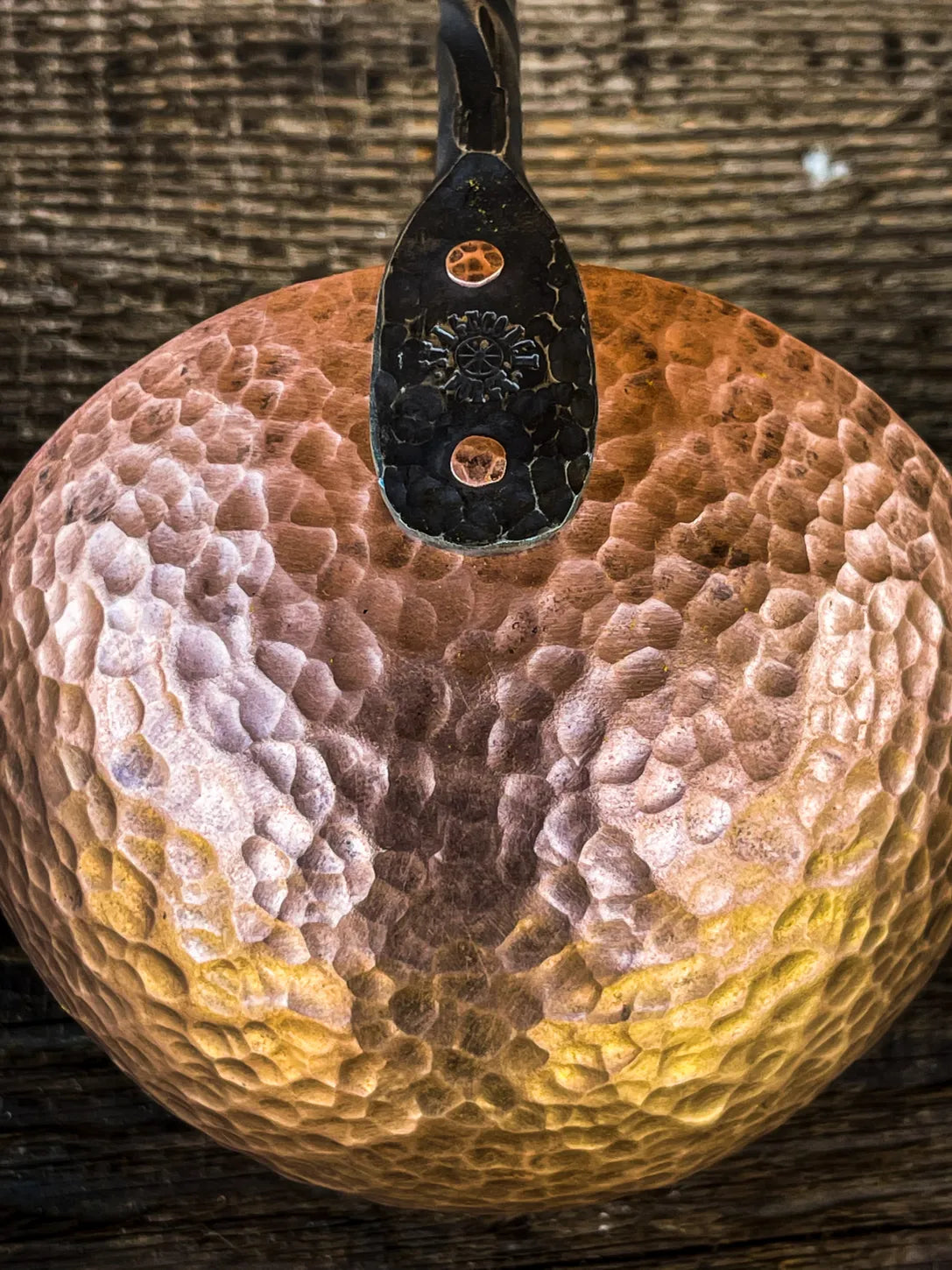 Forged Copper Serving Ladle