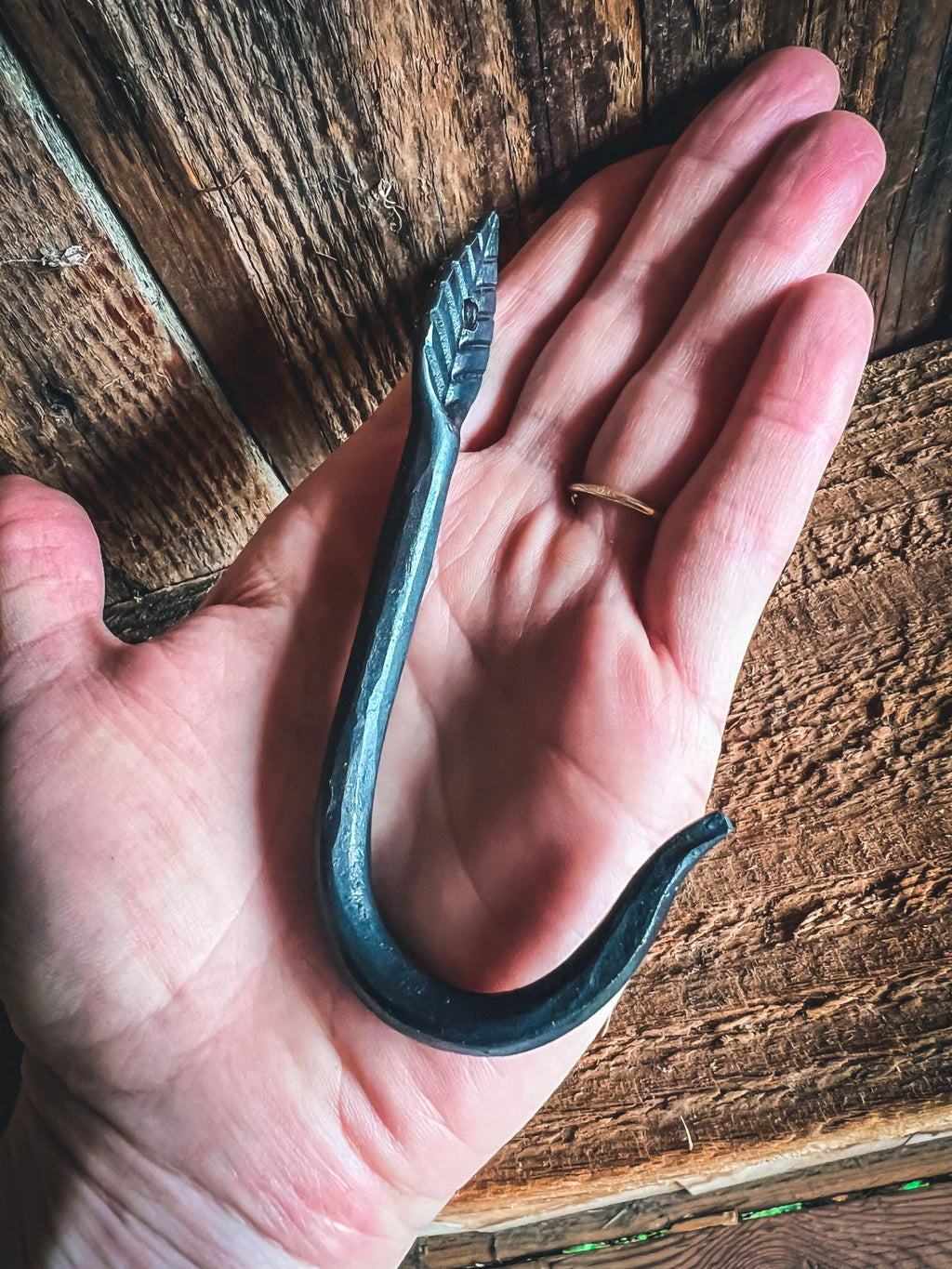 Hand Forged Skillet Hook
