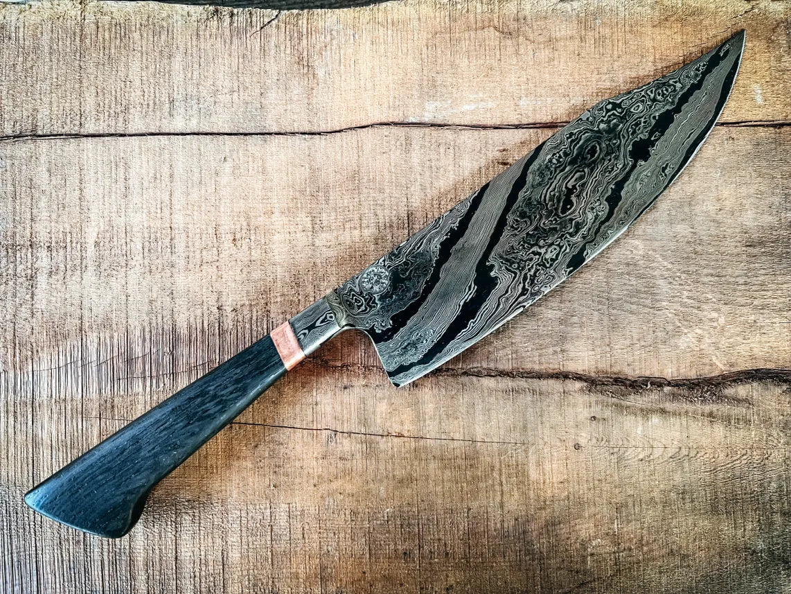 Culinary Western Chef Knife Damascus