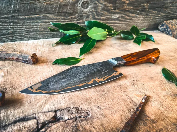 Culinary The Stage Coach Special Wrought Iron Integral Chef Knife