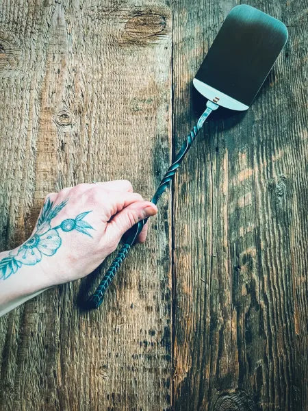 The Silver Grilling Spatula detail