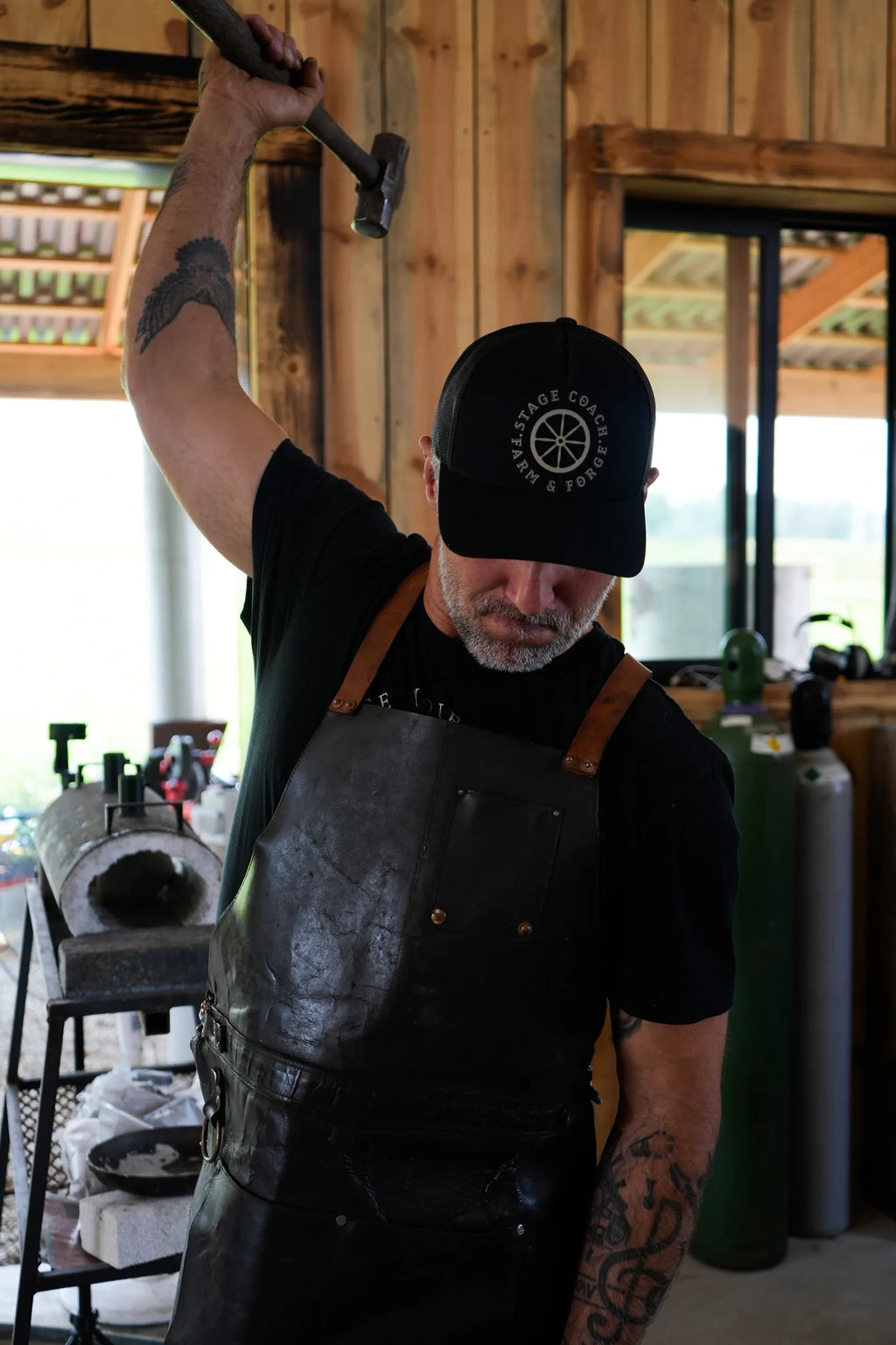 Stage Coach Forge Trucker Hat detail
