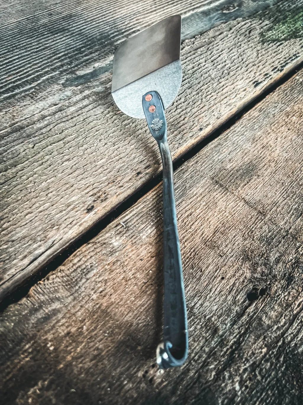 Forged Silver Titanium Spatula